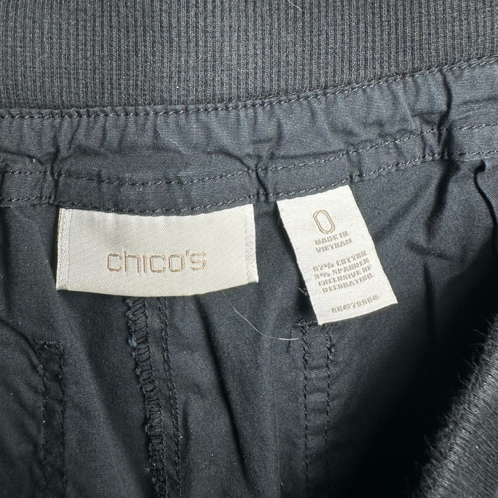 Chicos black womens pants